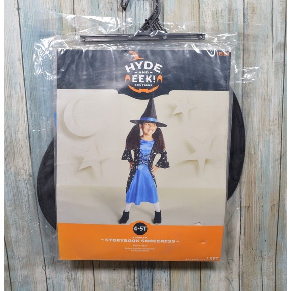 Hyde & EEK! Storybook Sorceress Size 4-5 Witch Halloween Costume - Picture 1 of 6